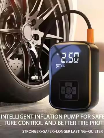 1pc Wireless Car Air Compressor Air Pump Electric Tire Inflator Pump for Motorcycle Bicycle Boat AUTO Tyre Balls Inflatable